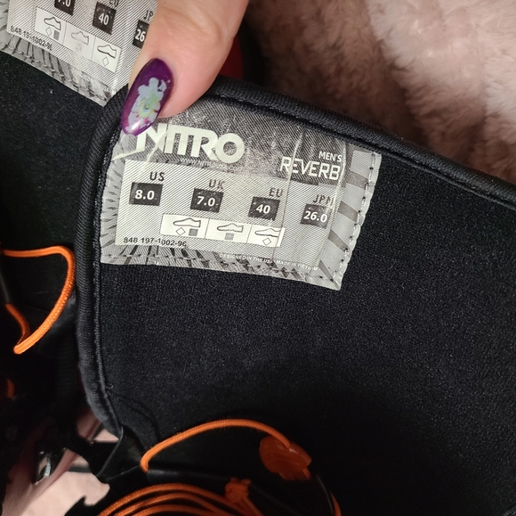 Nitro Reverb Snowboard Boots : mens size 8 - Picture 5 of 5